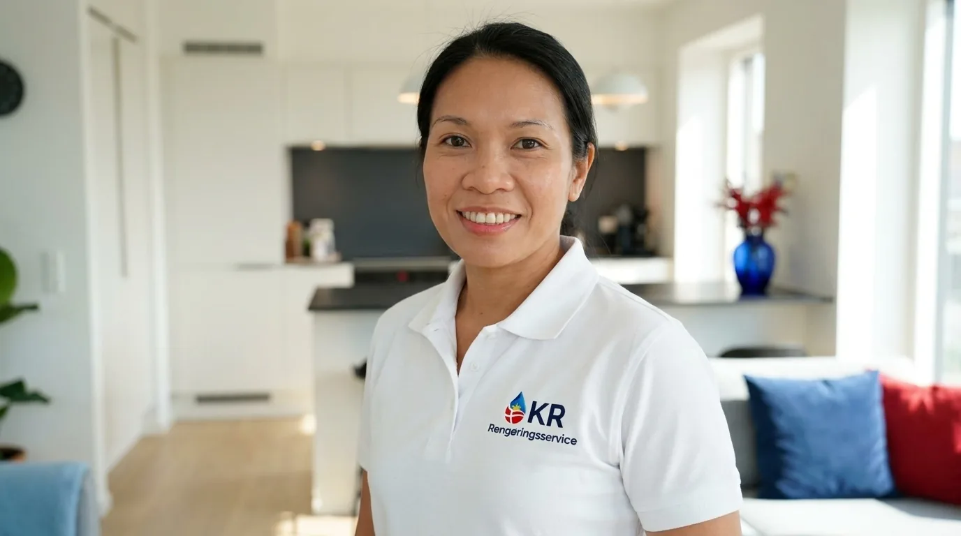 Professionel rengøringsassistent i hjemmet